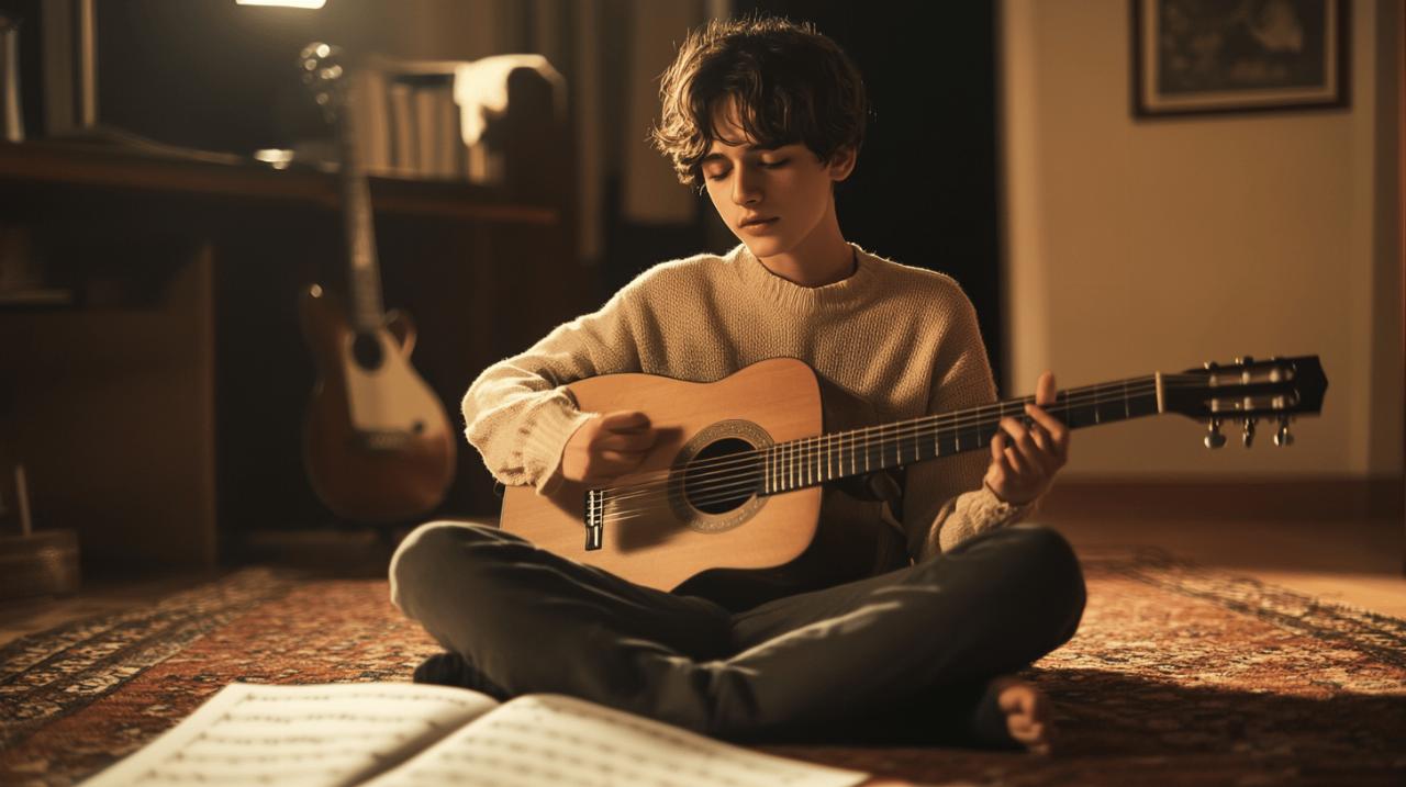 Les premiers accords a maitriser en tablature pour apprendre la guitare